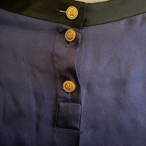 Vintage Chanel silk blouse